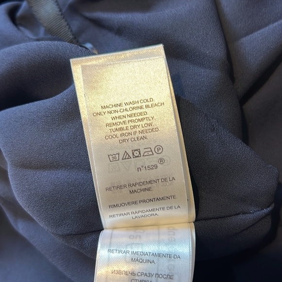 LAUREN RALPH LAUREN Plus Size 18 Floral Crinkle Georgette Tiered Skirt - Picture 11 of 16